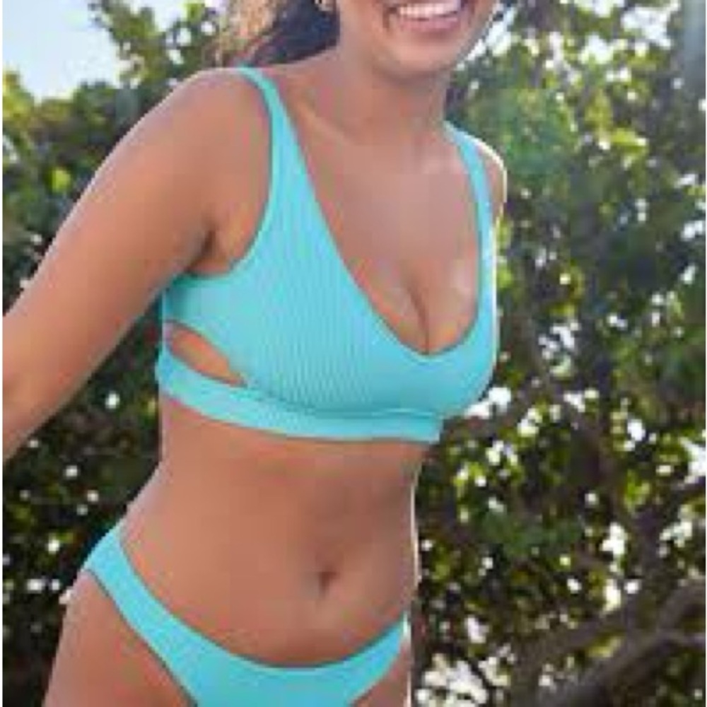 Turquoise Aerie Bikini Set